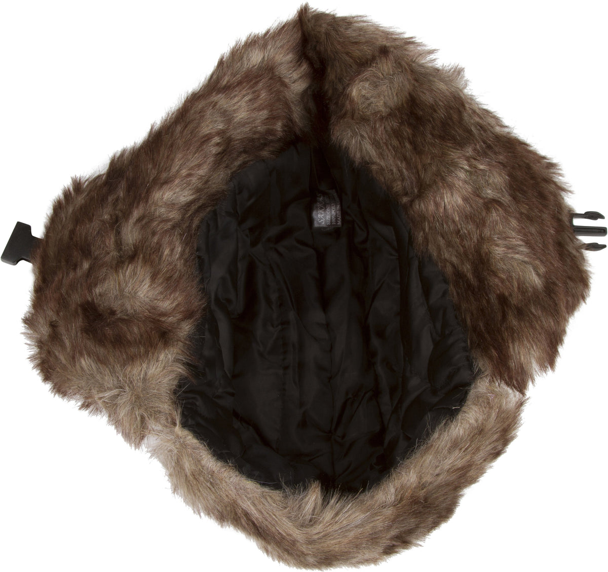 Sakkas Morgan Unisex Faux Fur Trapper Ushanka Hat with Chin Strap