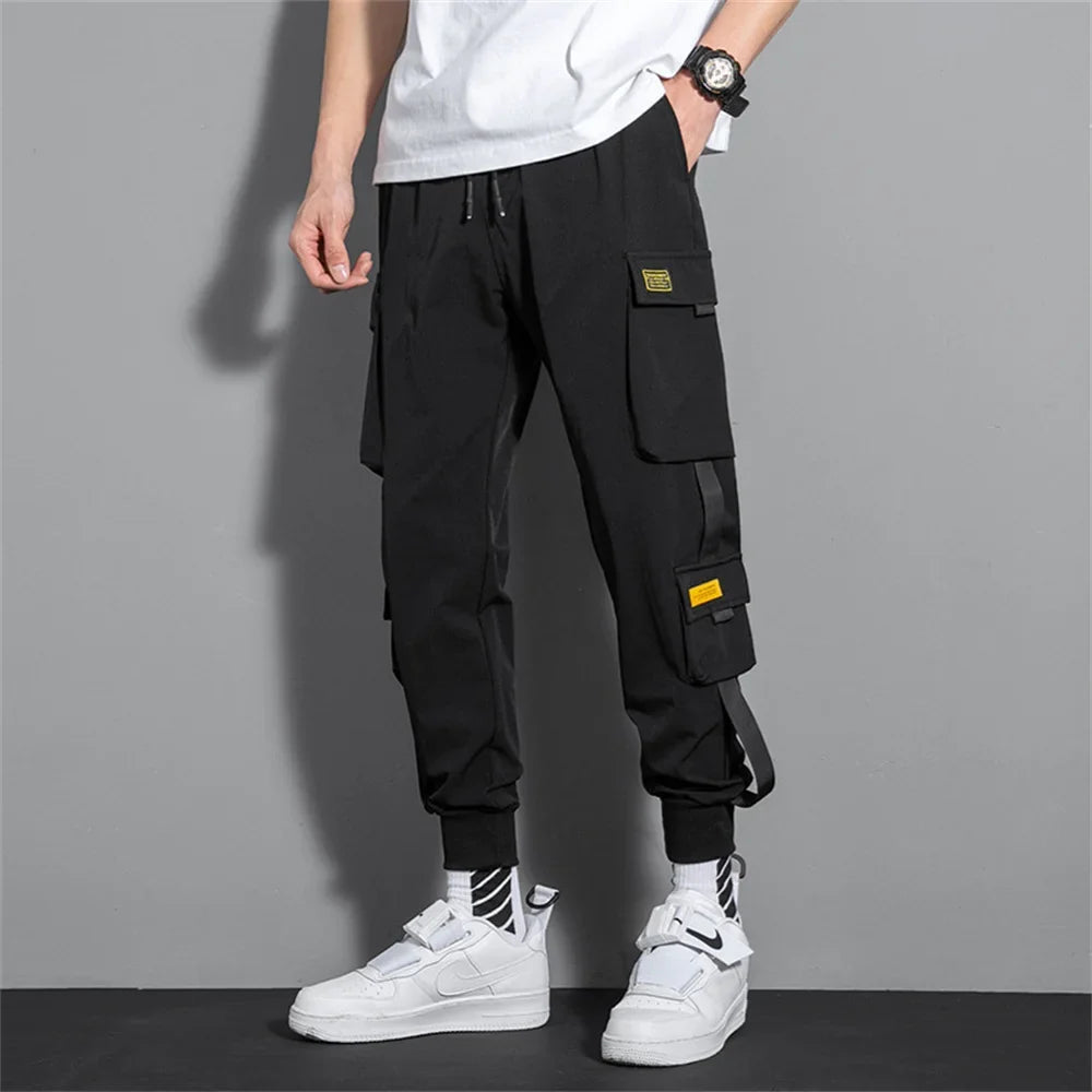 Ace Cargo Joggers — Hip Hop Streetwear Sweatpants