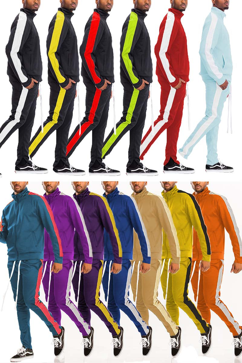 Single Stripe Track Suit