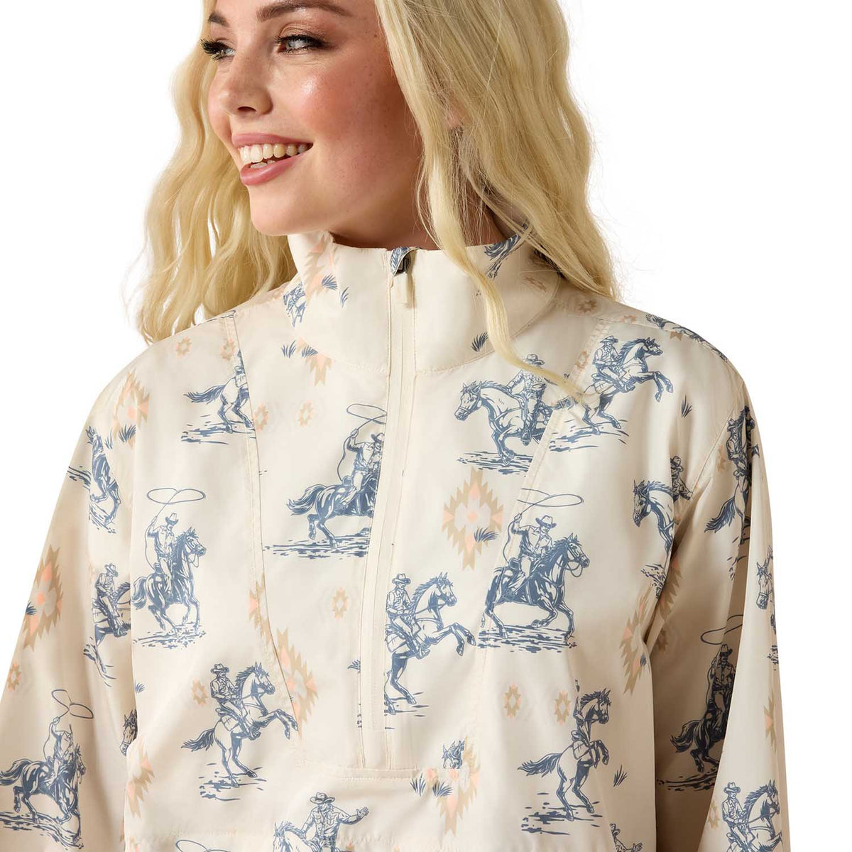 Ariat Whisper Pullover — Women's Lightweight Water-Repellent Windbreaker