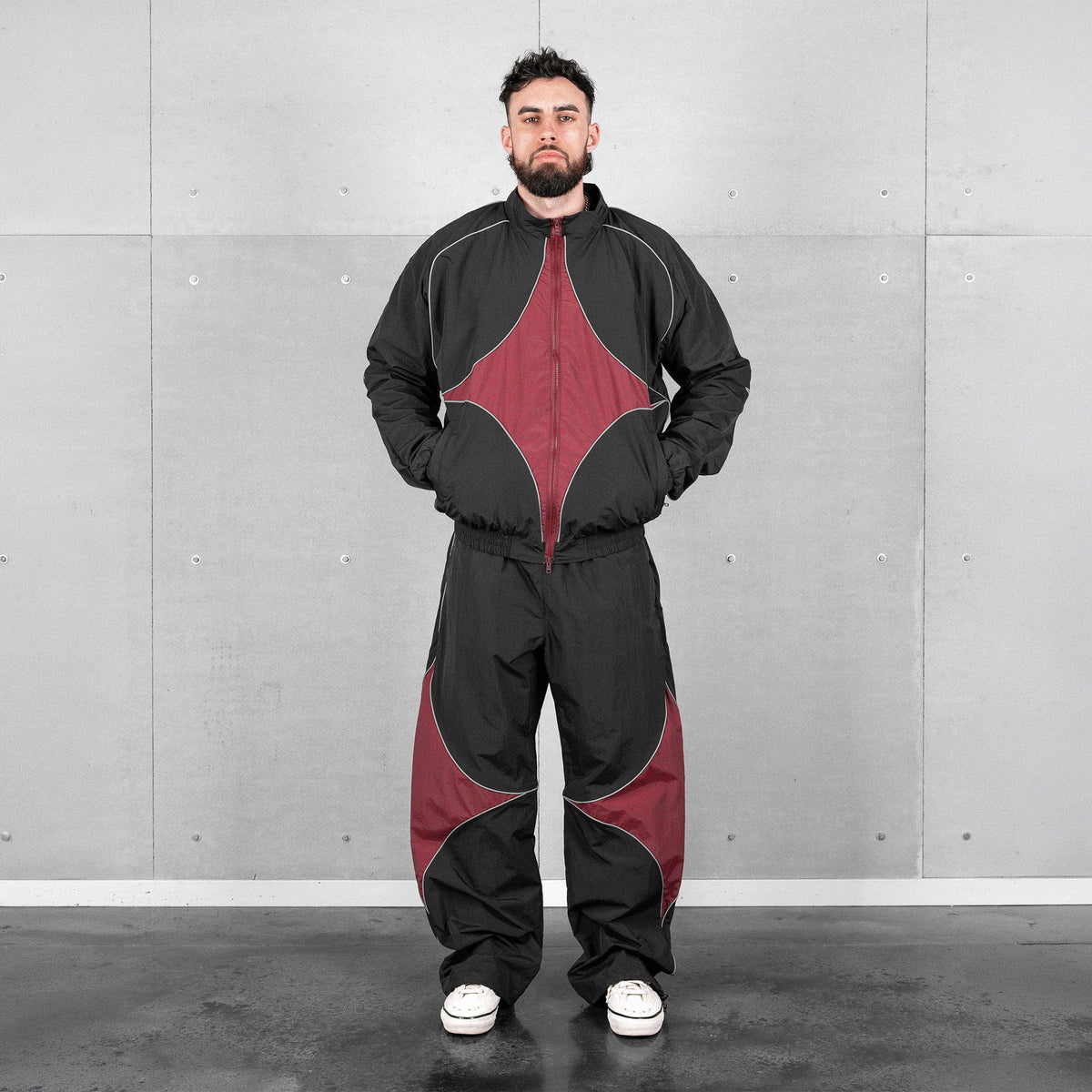 Commons Star Reflective Tracksuit Zip-Up